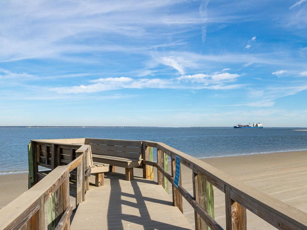 Ferienwohnung Beach Racquet A133 Tybee Island Exterior foto